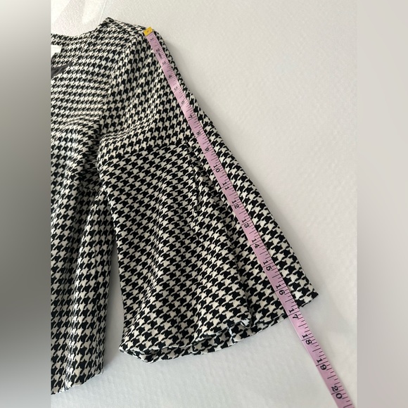 Vintage Houndstooth Stretch Blazer Sz PM - Picture 11 of 14